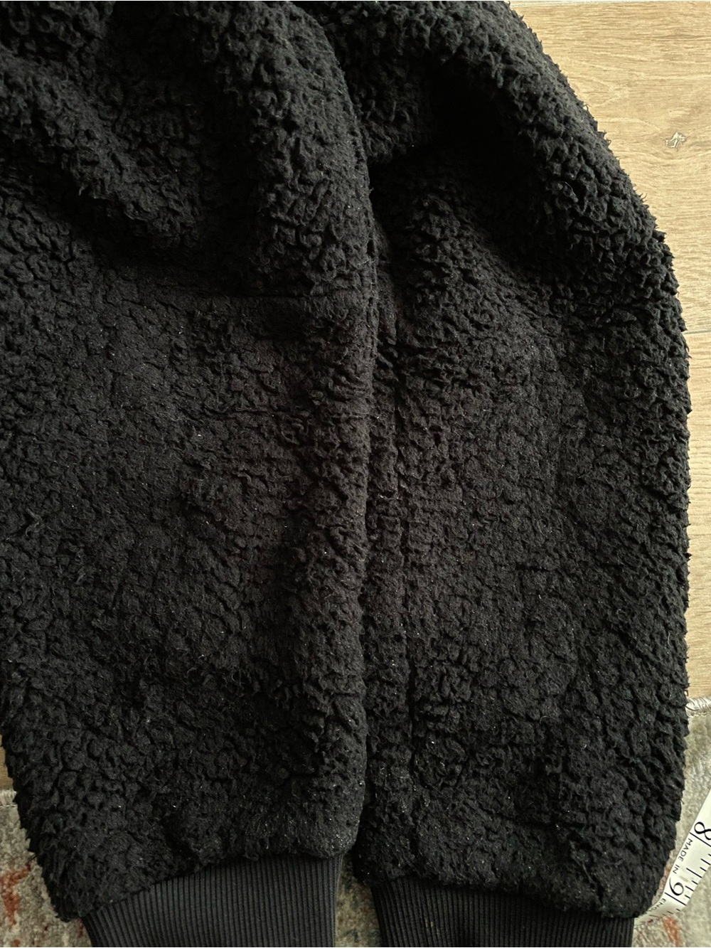 LULULEMON Oh So Sherpa Black Half Zip Hoodie - Picture 10 of 15